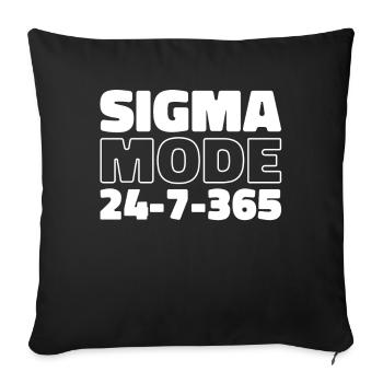 Schwesternschaft Soroitas Sigma Modus - Sofakissenbezug 45 x 45 cm - Schwarz - Vorne