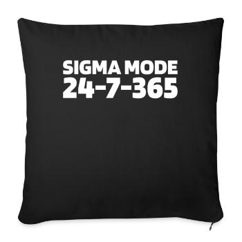 Schwesternschaft Soroitas Sigma Modus - Sofakissenbezug 45 x 45 cm - Schwarz - Vorne