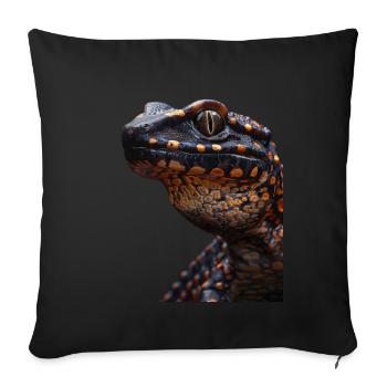Salamander - Sofakissenbezug 45 x 45 cm - Schwarz - Vorne
