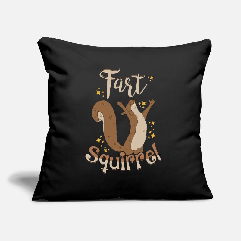 Drôle de Skunk Pet Écureuil Conception Graphique Housse de coussin décorative 45 x 45 cm