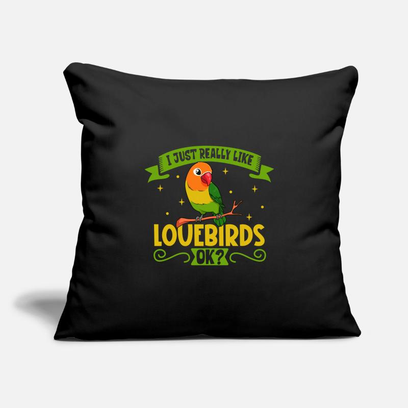 J’aime mon inséparable Housse de coussin décorative 45 x 45 cm