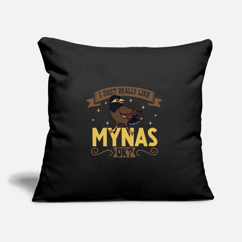 J’aime mon berger maina Housse de coussin décorative 45 x 45 cm