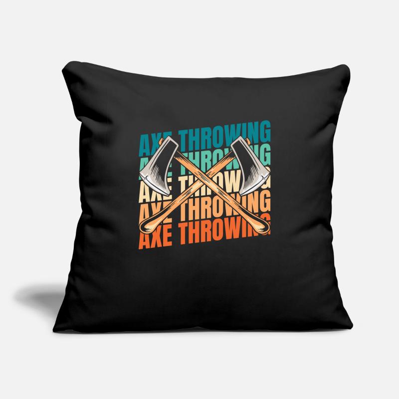 Axe Throwing Axe Thrower Sofa pillowcase 17,3'' x 17,3'' (45 x 45 cm)