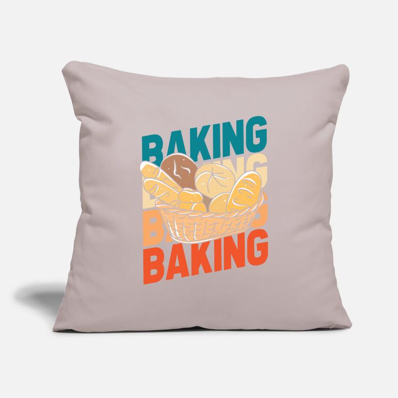 Baking Baker Bakery Sofa pillowcase 17,3'' x 17,3'' (45 x 45 cm)