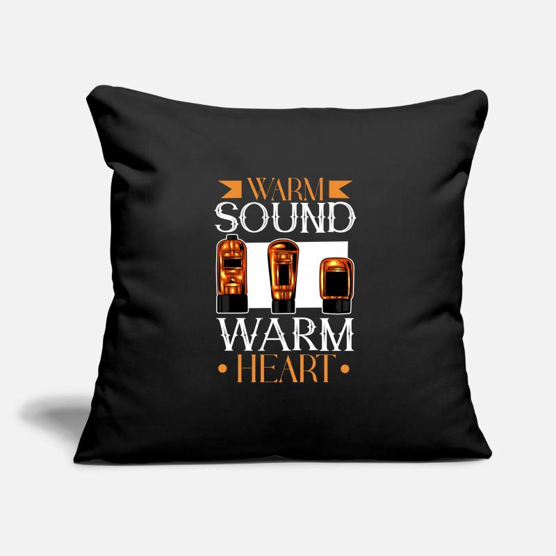 Son chaud - Tubes à vide Housse de coussin décorative 45 x 45 cm