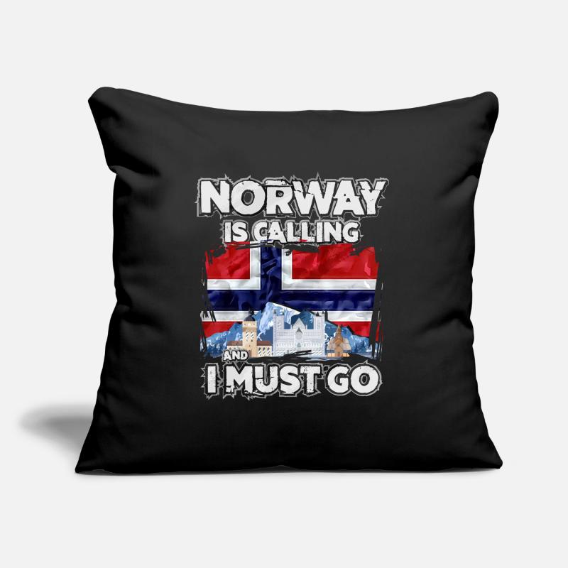 Norwegen Sofakissenbezug 45 x 45 cm