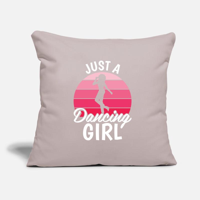 Dancing Dancer Just A Dancing Girl Sofa pillowcase 17,3'' x 17,3'' (45 x 45 cm)