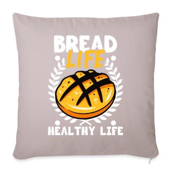 Bread Baking Bread Maker - Sofa pillowcase 17,3'' x 17,3'' (45 x 45 cm) - light taupe - Front