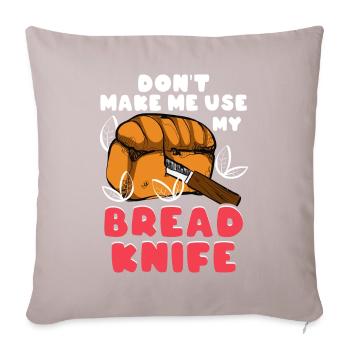 Bread Baking Bread Maker - Sofa pillowcase 17,3'' x 17,3'' (45 x 45 cm) - light taupe - Front