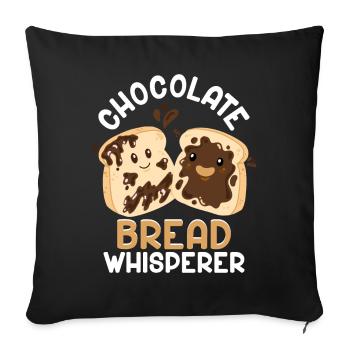 Bread Baking Bread Maker - Sofa pillowcase 17,3'' x 17,3'' (45 x 45 cm) - black - Front