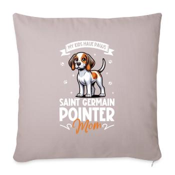 Braque Saint-Germain Mom - Sofa pillowcase 17,3'' x 17,3'' (45 x 45 cm) - light taupe - Front