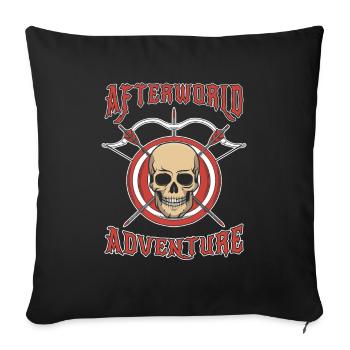 Archery Archery Archery Archer - Sofa pillowcase 17,3'' x 17,3'' (45 x 45 cm) - black - Front