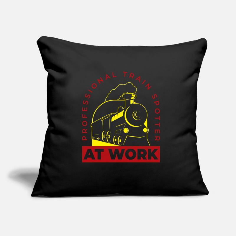 Trainspotter At Work Train Observation Sofa pillowcase 17,3'' x 17,3'' (45 x 45 cm)