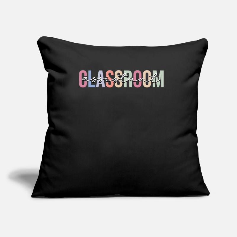 Classroom Assistant Teacher Assistant School Sofa pillowcase 17,3'' x 17,3'' (45 x 45 cm)