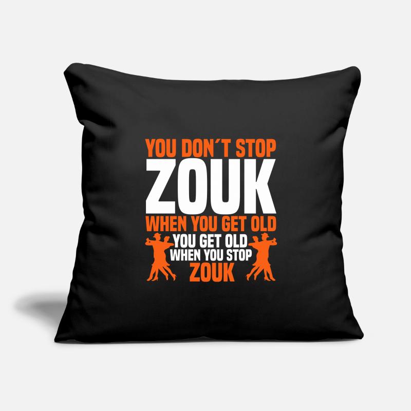 Zouk - Professeur de Danse Brésilienne Housse de coussin décorative 45 x 45 cm