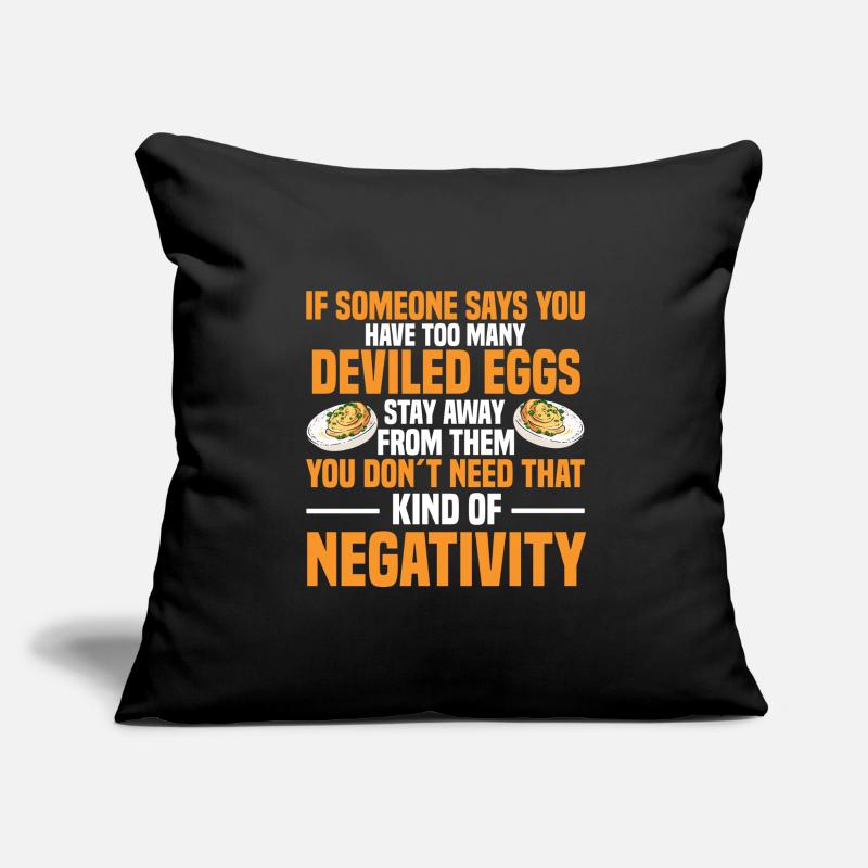 Stuffed Eggs - Proverbs Sofa pillowcase 17,3'' x 17,3'' (45 x 45 cm)