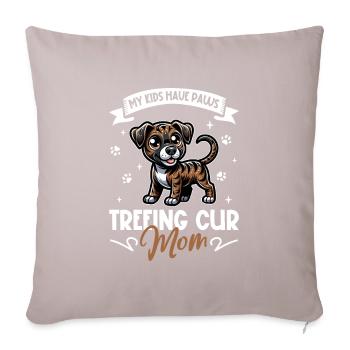 Treeing Cur Mama - Sofa pillowcase 17,3'' x 17,3'' (45 x 45 cm) - light taupe - Front