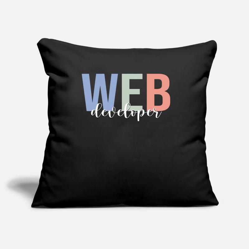 Web Developer Coding Programmer Programming Sofa pillowcase 17,3'' x 17,3'' (45 x 45 cm)