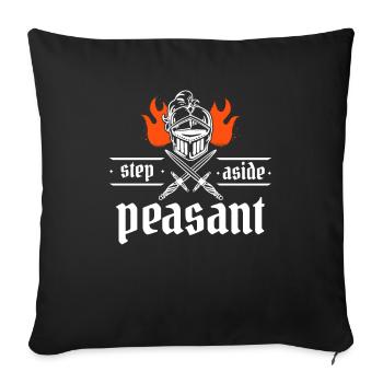 Festival des Chevaliers Bauer - Housse de coussin décorative 45 x 45 cm - noir - Devant