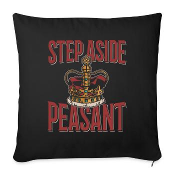 Festival des Chevaliers du Roi - Housse de coussin décorative 45 x 45 cm - noir - Devant