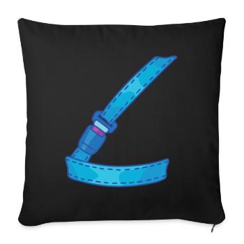 Belt Safety Driver - Sofa pillowcase 17,3'' x 17,3'' (45 x 45 cm) - black - Front