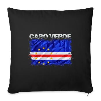 Cap-Vert - Housse de coussin décorative 45 x 45 cm - noir - Devant