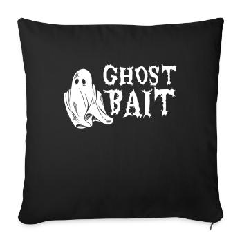 Ghost Bait Ghost Bait Halloween Motif - Sofa pillowcase 17,3'' x 17,3'' (45 x 45 cm) - black - Front