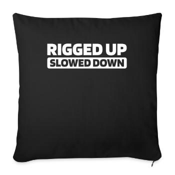 Sim Racing - Sofa pillowcase 17,3'' x 17,3'' (45 x 45 cm) - black - Front