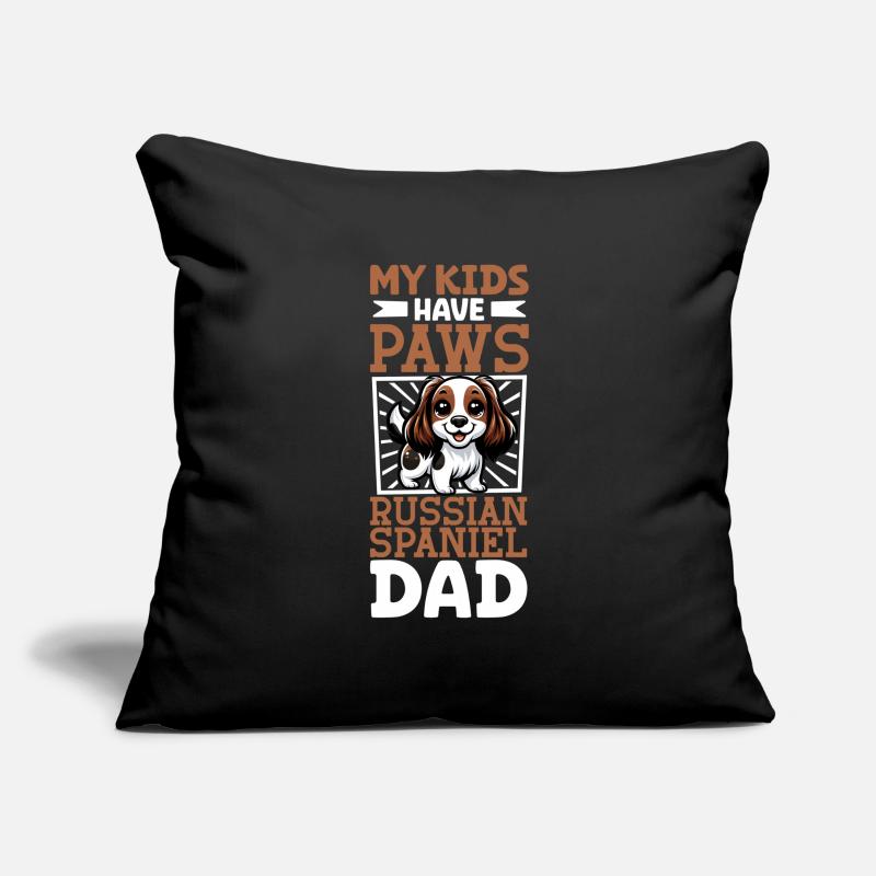 Russian Spaniel Dad Sofa pillowcase 17,3'' x 17,3'' (45 x 45 cm)
