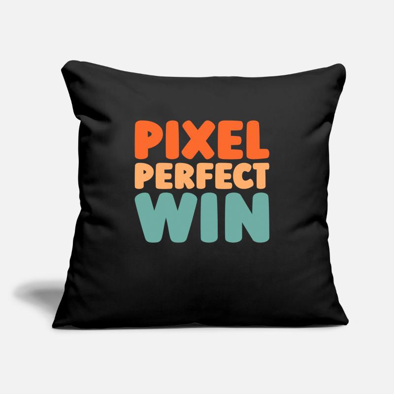 Sim Racing Housse de coussin décorative 45 x 45 cm