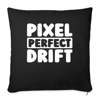 Sim Racing - Sofa pillowcase 17,3'' x 17,3'' (45 x 45 cm) - black - Front