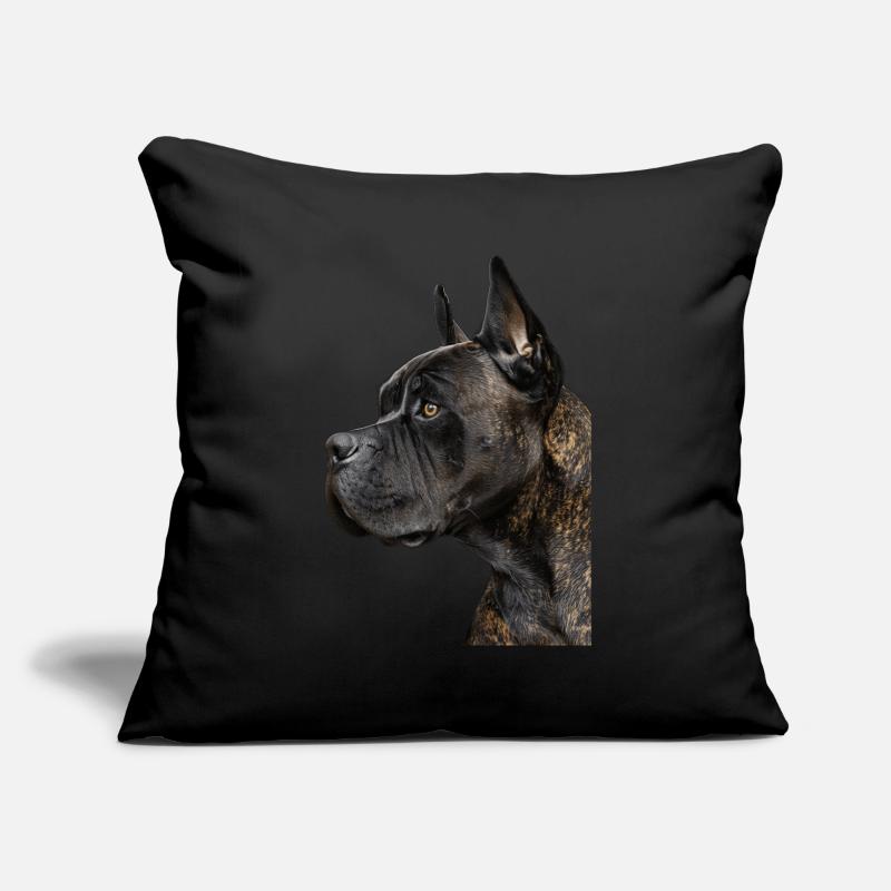 Cane corso Housse de coussin décorative 45 x 45 cm