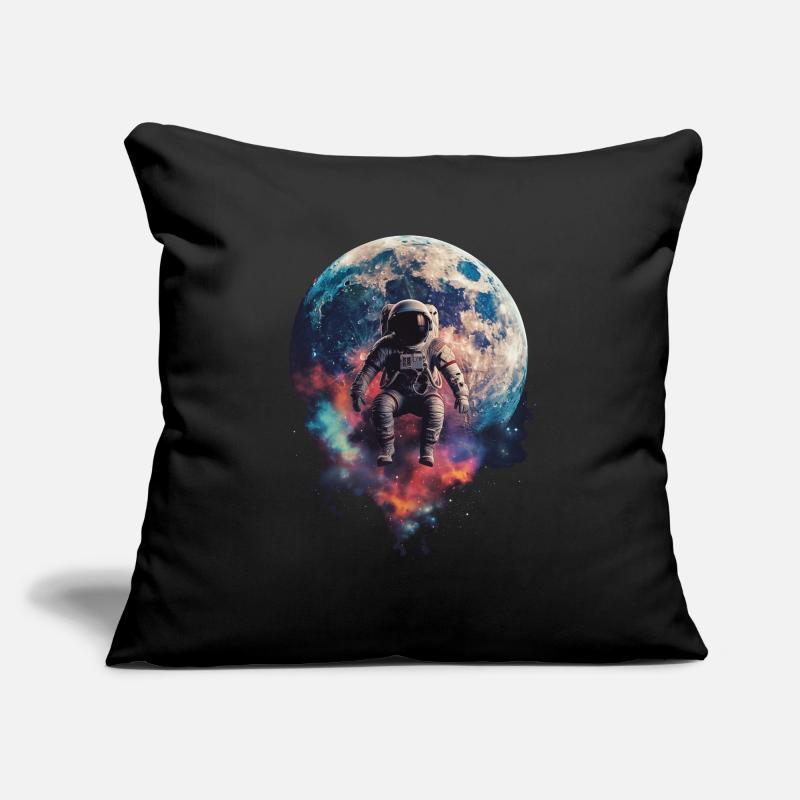 Astronaut Space Floating Moon Sofa pillowcase 17,3'' x 17,3'' (45 x 45 cm)