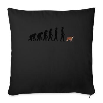 Boxer - Sofa pillowcase 17,3'' x 17,3'' (45 x 45 cm) - black - Front