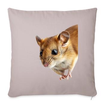 Loir - Housse de coussin décorative 45 x 45 cm - taupe clair - Devant