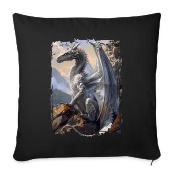 Kite - Sofa pillowcase 17,3'' x 17,3'' (45 x 45 cm) - black - Front