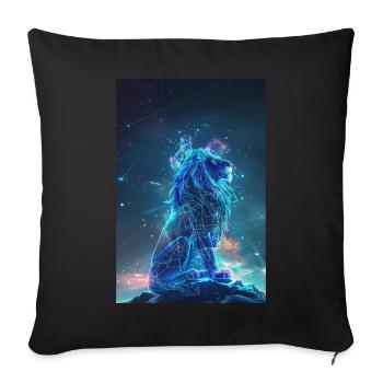 Scorpion - Sofa pillowcase 17,3'' x 17,3'' (45 x 45 cm) - black - Front
