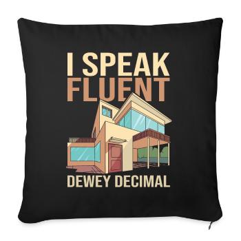 Architect Architecture - Sofa pillowcase 17,3'' x 17,3'' (45 x 45 cm) - black - Front