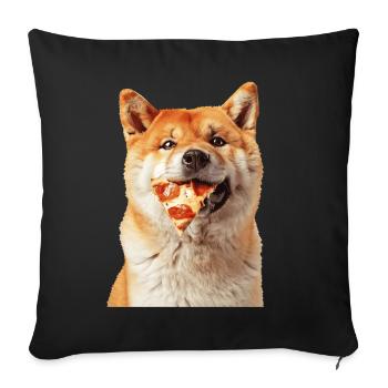 Akita - Sofa pillowcase 17,3'' x 17,3'' (45 x 45 cm) - black - Front