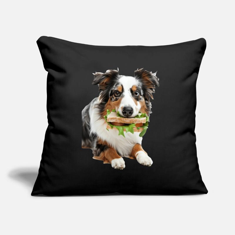 Berger australien Housse de coussin décorative 45 x 45 cm