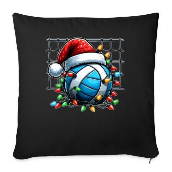 Jokgu Korean Sports Jok Gu Santa Hat Xm - Housse de coussin décorative 45 x 45 cm - noir - Devant