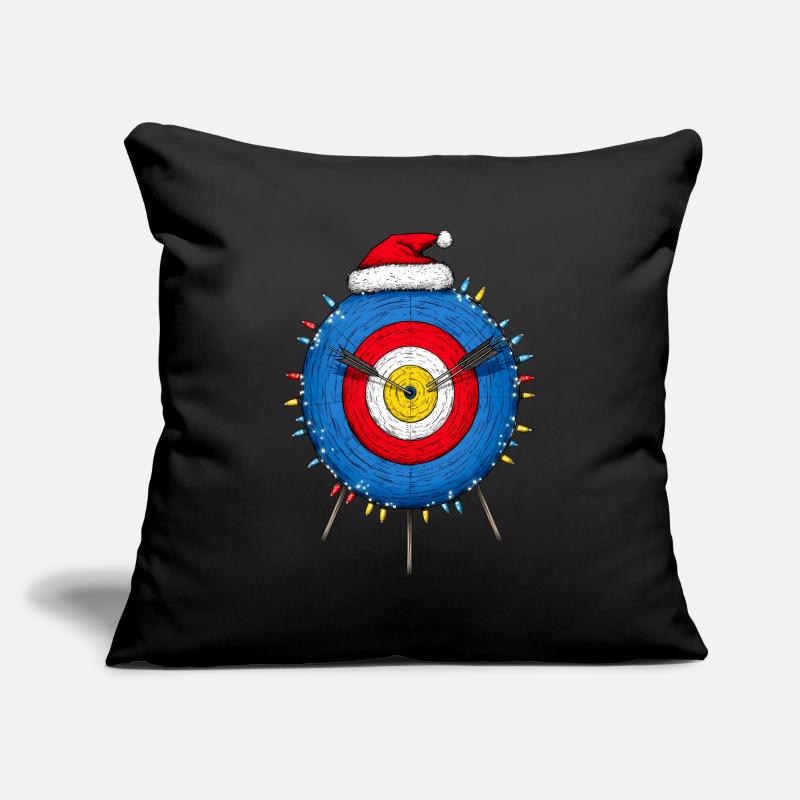 Archery Target Archer Bow and Arrow We Sofa pillowcase 17,3'' x 17,3'' (45 x 45 cm)