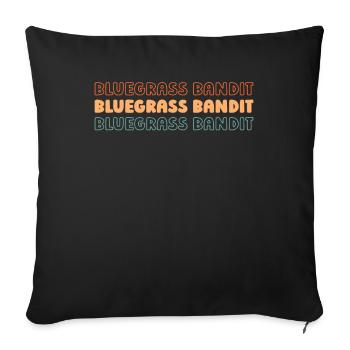 Banjo - Sofa pillowcase 17,3'' x 17,3'' (45 x 45 cm) - black - Front