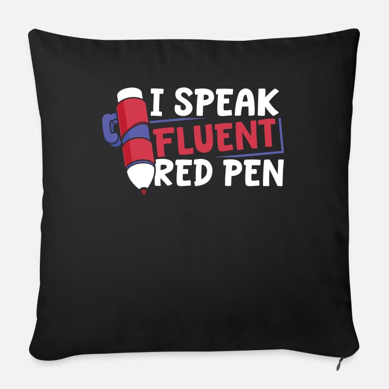 Editor - Sofakissenbezug 45 x 45 cm - Schwarz