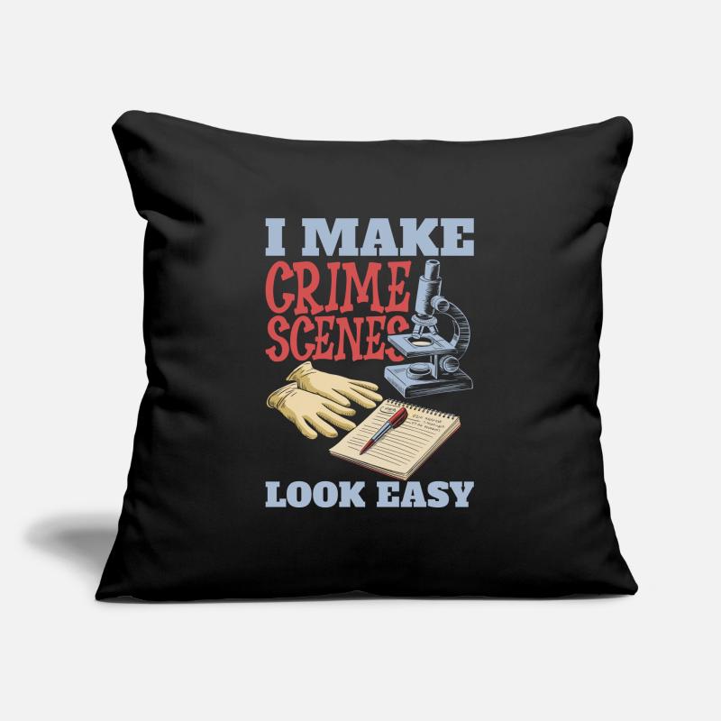 Forensischer Techniker Sofakissenbezug 45 x 45 cm