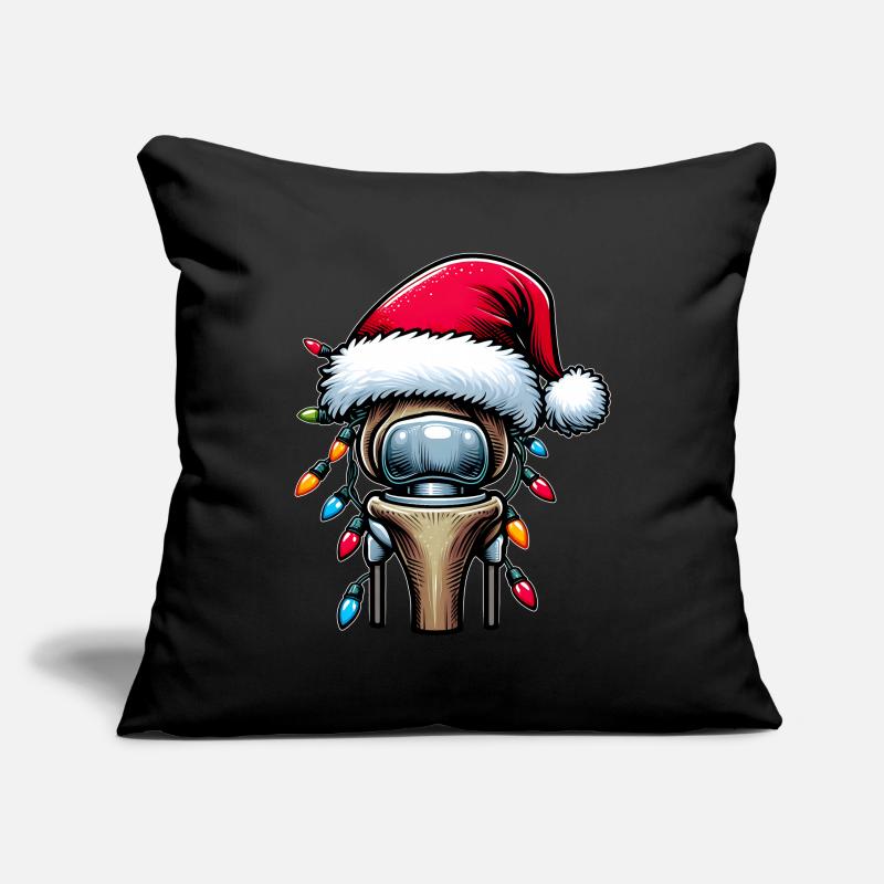 Knee Joint Replacement Bionic Surgery Christmas Fever Sofa pillowcase 17,3'' x 17,3'' (45 x 45 cm)
