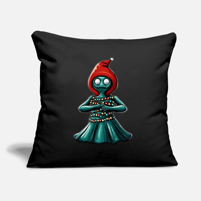 Flatwoods Monster Cryptid Cryptozoology Sofa pillowcase 17,3'' x 17,3'' (45 x 45 cm)