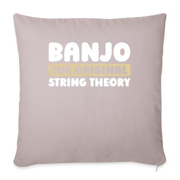 Banjo - Sofa pillowcase 17,3'' x 17,3'' (45 x 45 cm) - light taupe - Front
