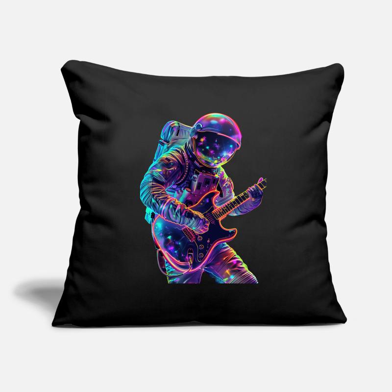 Astronaut Guitar Sofa pillowcase 17,3'' x 17,3'' (45 x 45 cm)