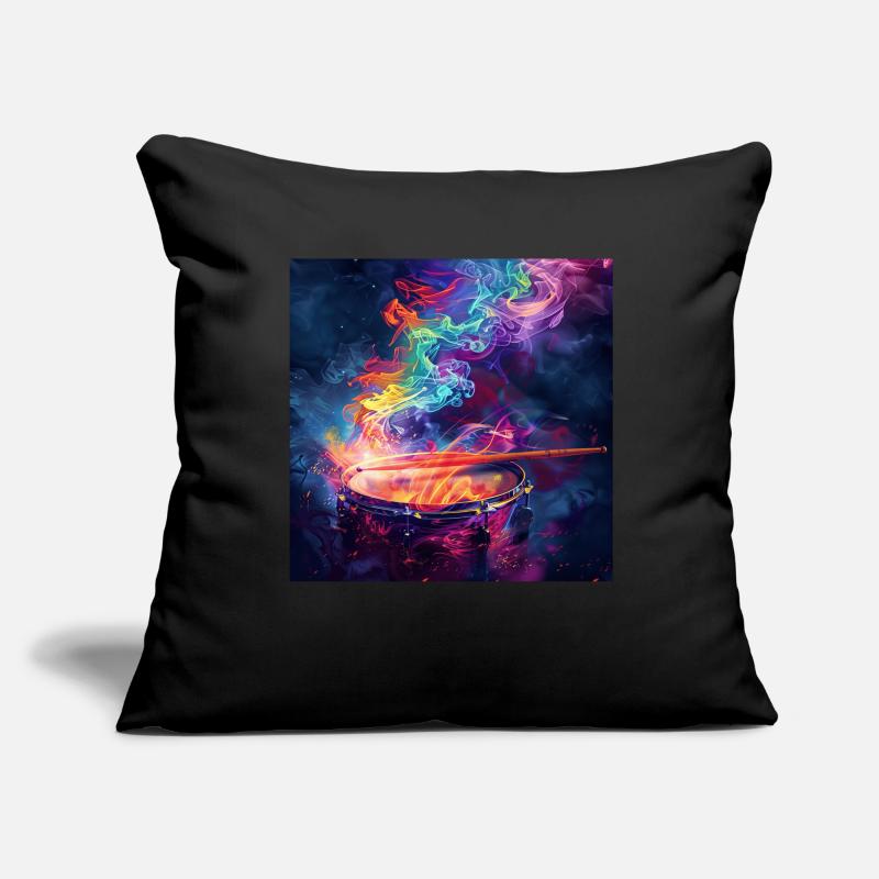 Percussion Housse de coussin décorative 45 x 45 cm